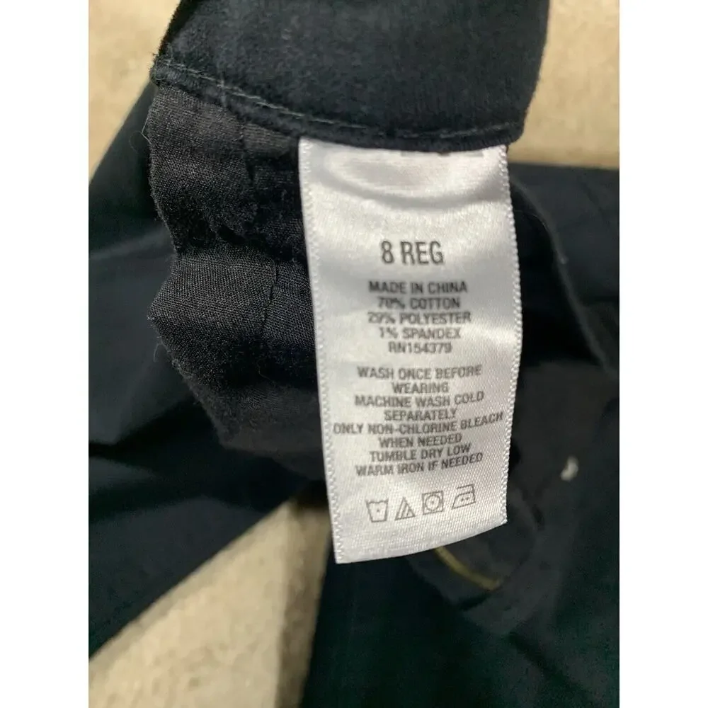 Aero Jeans Womens Size 8 Black High Rise Skinny Stretch Denim #348